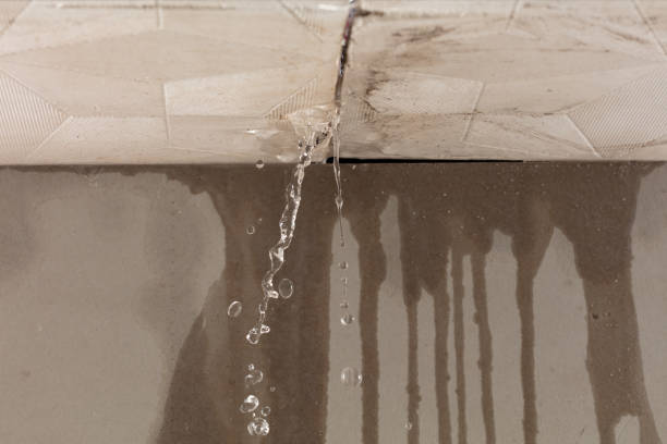 Professional Water Damage Repair technician working in Buxton, NC